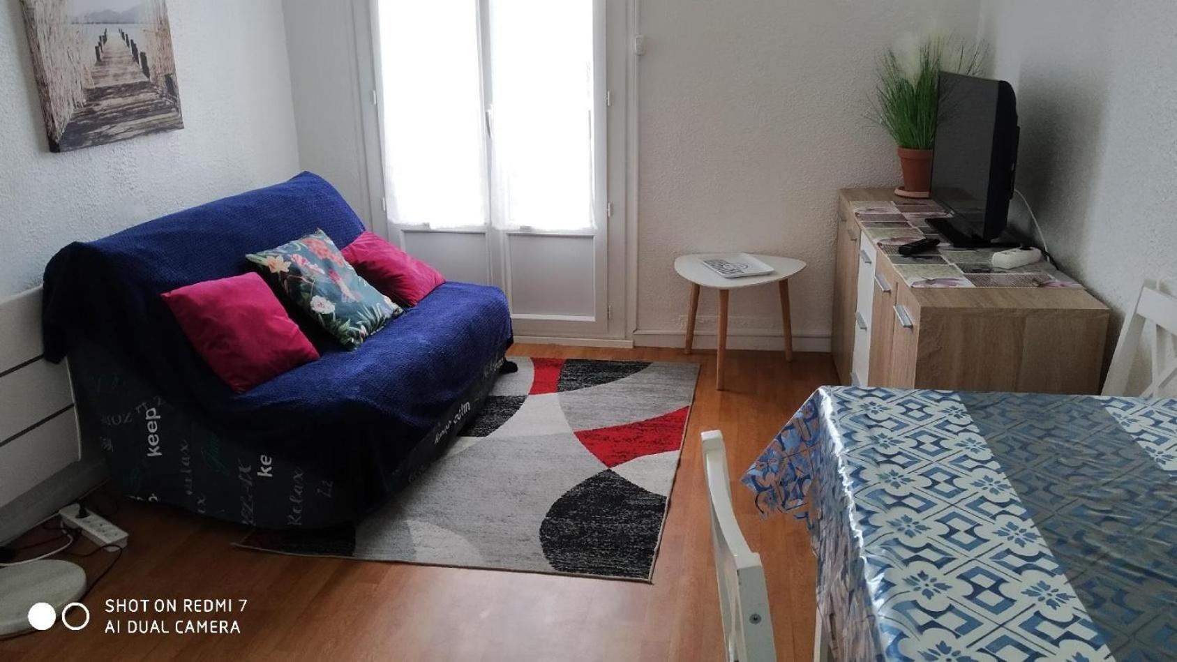 Appartement T2 Meuble Confort, Parking, Balcon,Pres Parc Des Expositions, Stades Perpignan Exterior foto